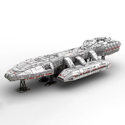 MOC-144769 building block Battlestar Galactica difficult assembly model