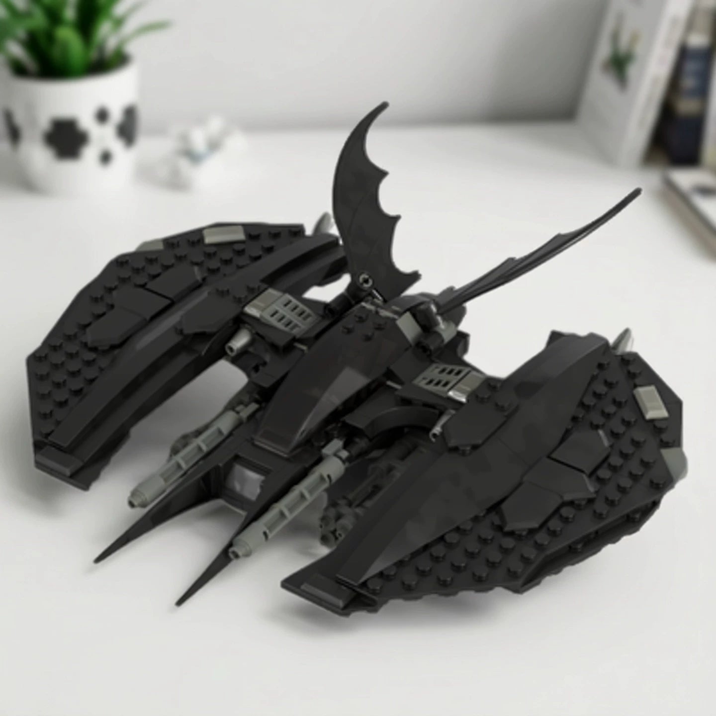 MOC-146953 Star Wars series superhero batwing fighter building block toy model