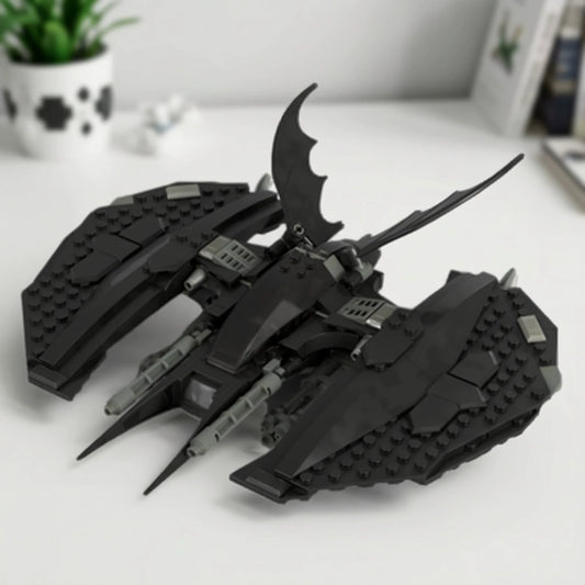 MOC-146953 Star Wars series superhero batwing fighter building block toy model