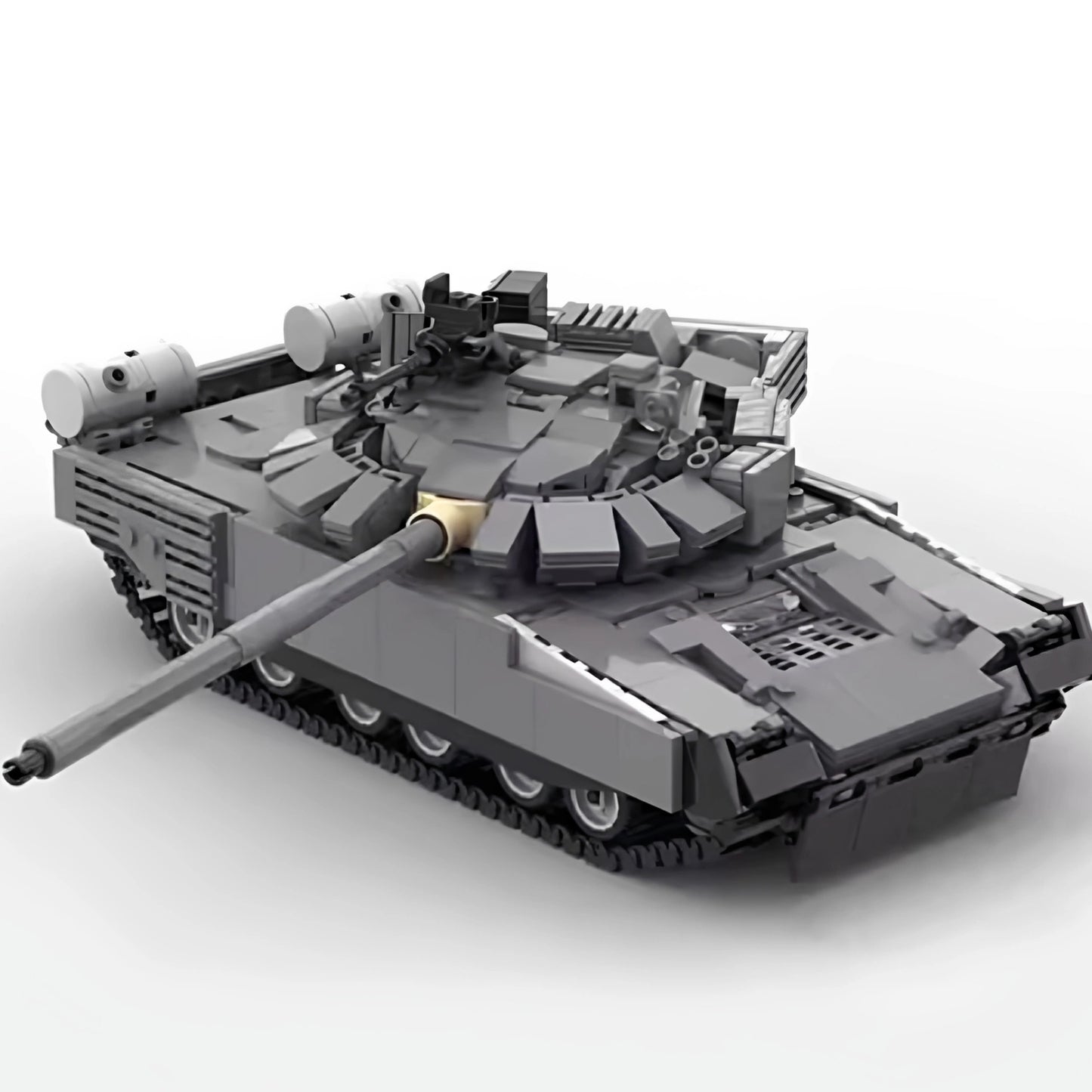 MOC-149611 Military series tank heavy T-80BVM building block educational toy model