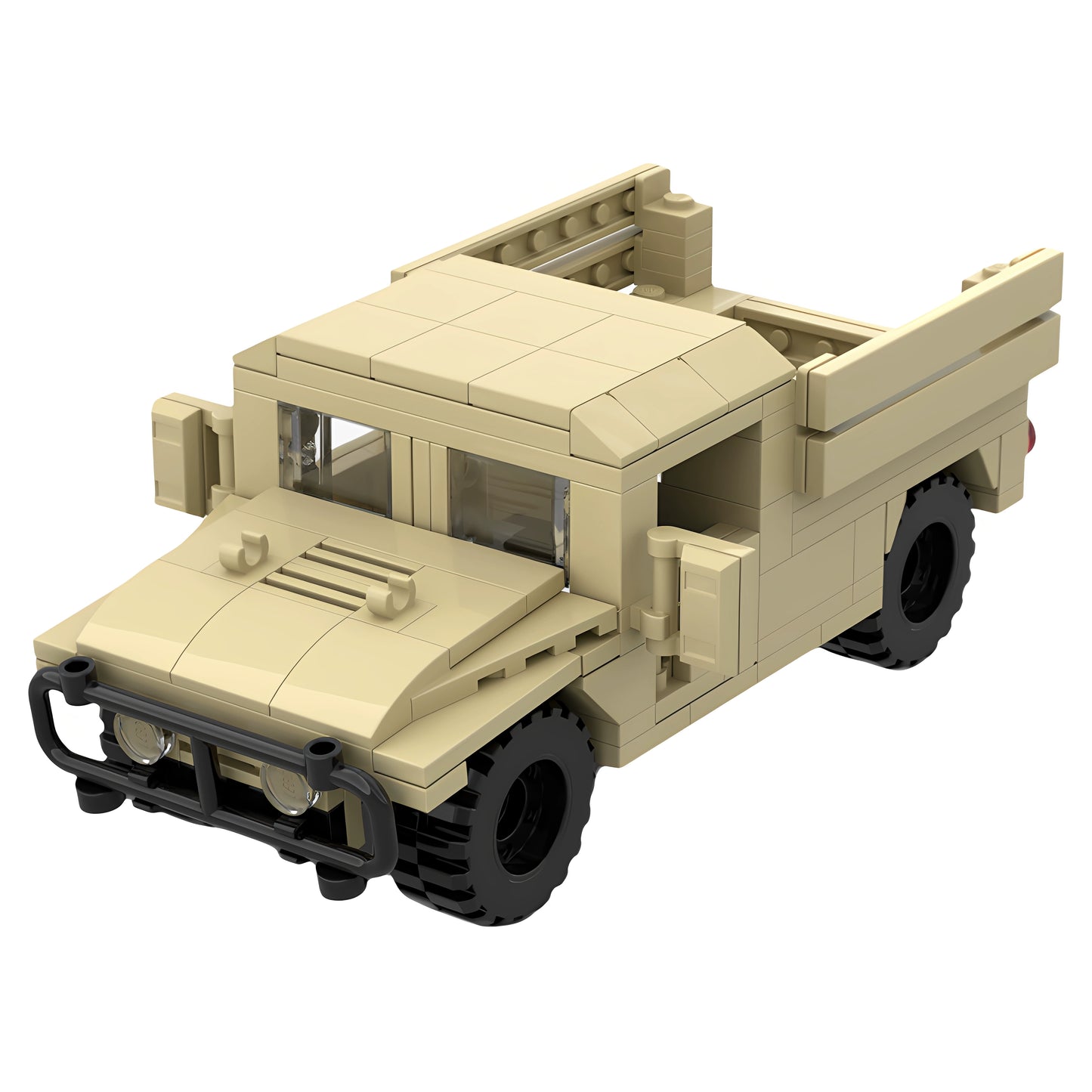 MOC-150273 Hummer armored vehicle tank building blocks educational toy model gift ornament