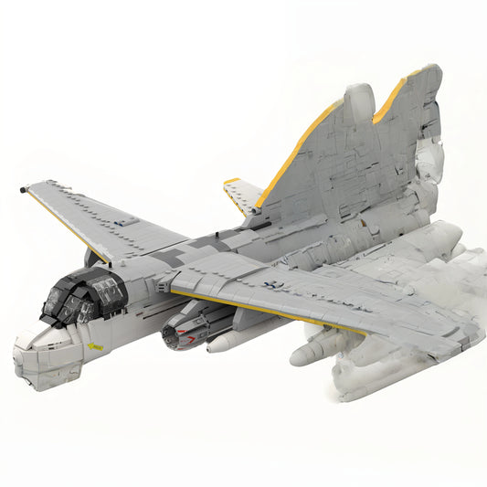 MOC-150877 Viking fighter military aircraft building blocks educational toy model gift ornament