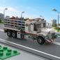 MOC-151145 delivery truck building block educational toy model gift ornament