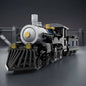 MOC-153151 Creative Series City Steam Train Assembled Building Blocks Toys Gift Ornaments