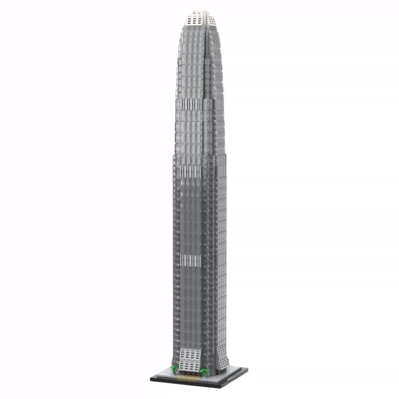 MOC-153369 Hong Kong International Financial Center skyscraper 1:800 scale building blocks