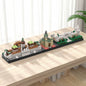 MOC-153744 Budapest Skyline Street View Building Blocks Educational Toy Model