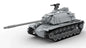 MOC-154010 heavy tank M103 armored vehicle military building blocks toy model ornaments