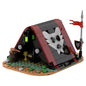 MOC-155126 Medieval building wolf tent building block toy model ornaments