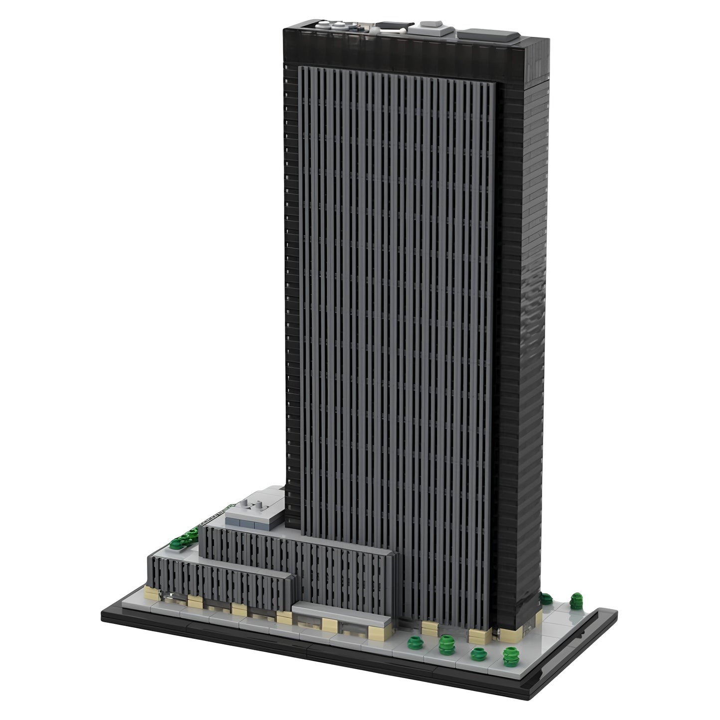 MOC-156591 Pennsylvania Square 1:800 scale building block toy gift ornament