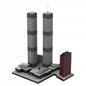 MOC-157149 World Trade Center Building Street Scene Puzzle Boy Building Block Model Ornament