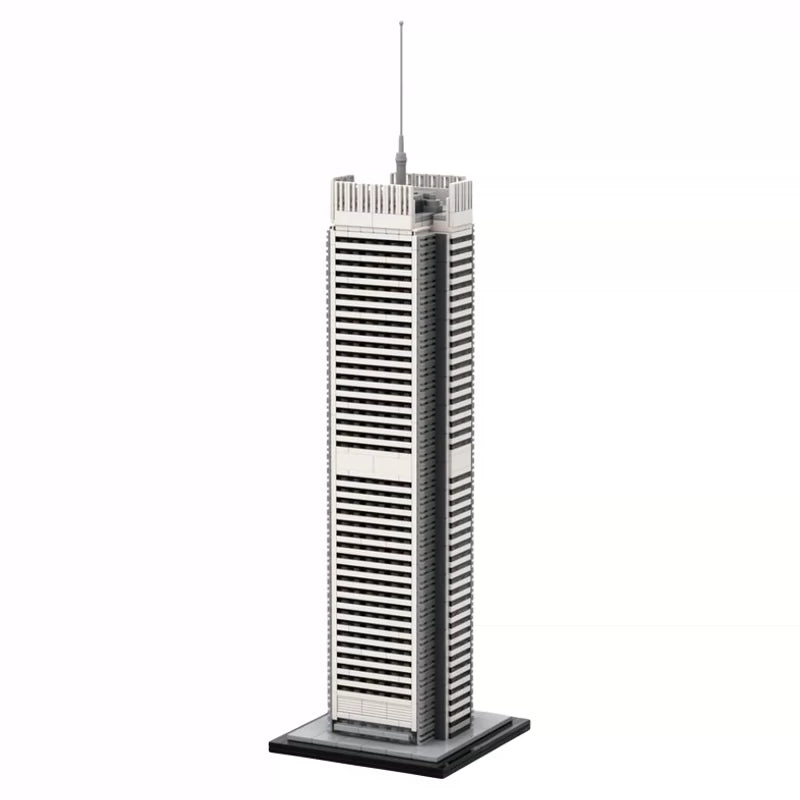 MOC-158401 New York Times Building/Tower 1:800 scale building block model ornament