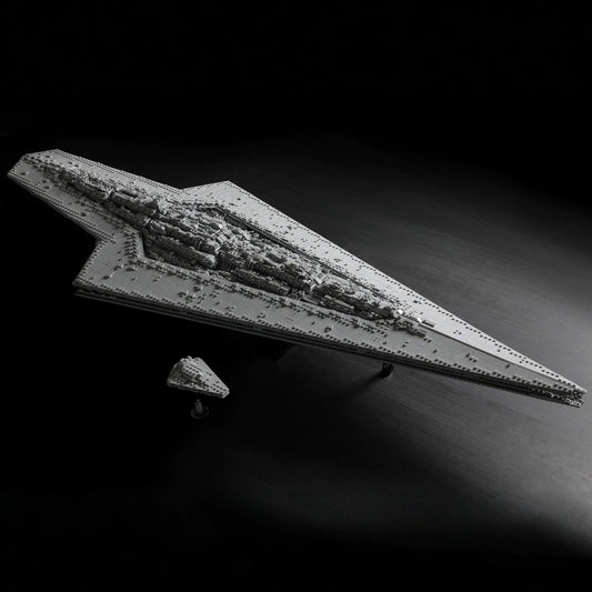 MOC-15881 Executor-class Dreadnought Planet series building block puzzle model ornaments