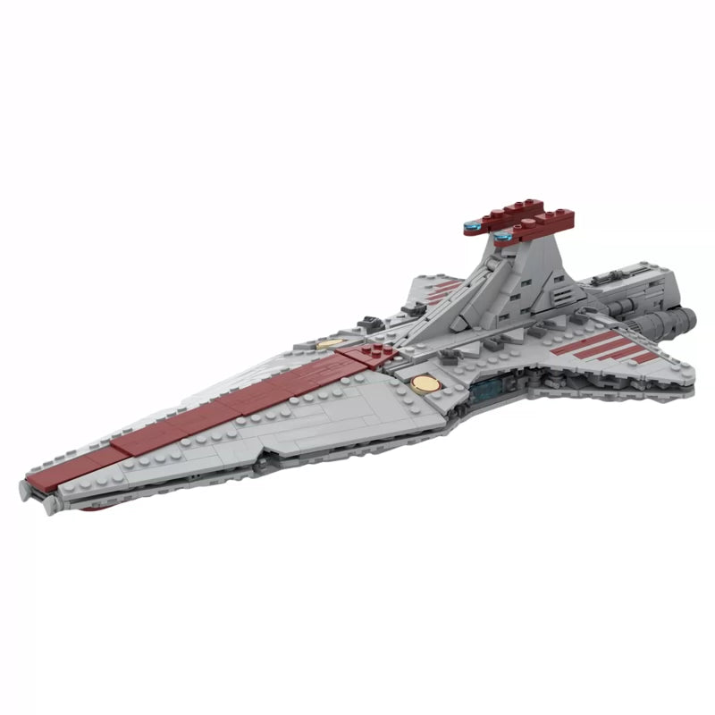 MOC-158835 Venator-class Star Destroyer building block educational toy model gift ornament