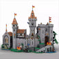 Lion Knight Castle-MOC-160407 Medieval Architecture Expansion Castle Building Toy Building Blocks