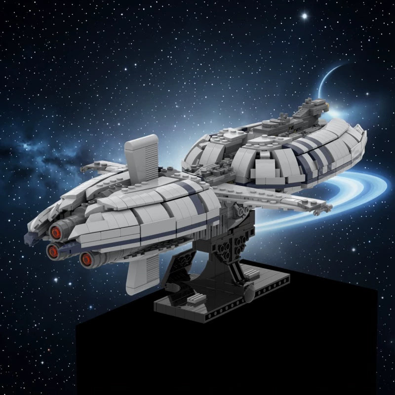MOC-161433 Generous class star frigate Star Wars series building block puzzle model ornaments