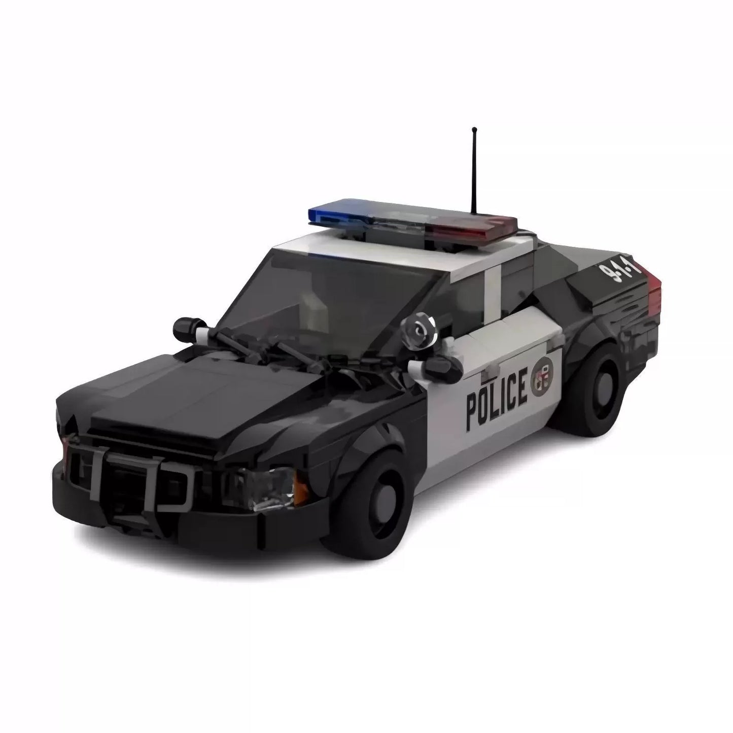 Compatible with MOC-161649 Ford Crown Victoria Vic car assembled toy model children's gift