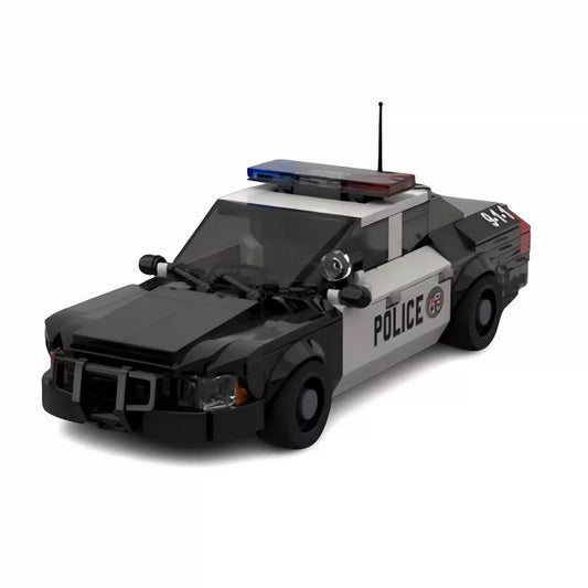 Compatible with MOC-161649 Ford Crown Victoria Vic car assembled toy model children's gift