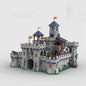 MOC-162174 Medieval Architecture Lion Knight Castle Assembled Toy Ornaments Complete Set