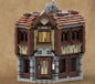 MOC-162199 Medieval Tavern Architecture Series Assembled Building Blocks Educational Toy Model