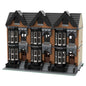 MOC-162599 Architecture Street View Modular Brownstone Residential Building Block Toy Model Ornament