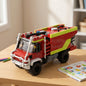 MOC-162805 forest fire truck building block educational toy model gift ornament