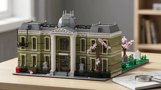MOC-164415 Museum of Natural History building blocks medieval toy model gift ornaments