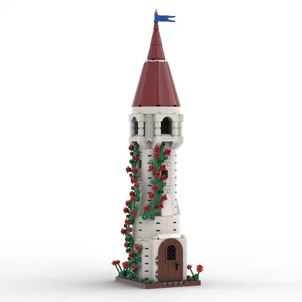 MOC-170477 Christmas House Tower Rose Prince Architecture Series Middle World Castle