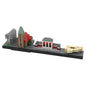 MOC-170737 Ham city skyline street scene building blocks toy model ornaments