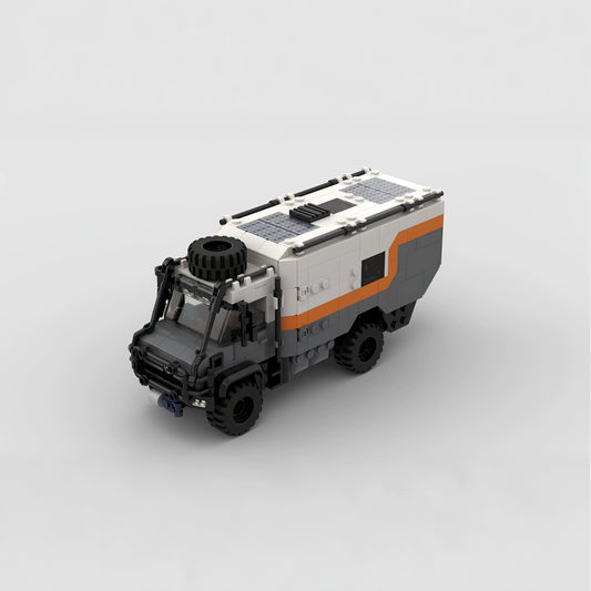MOC-171204 Mercedes-Benz Adventure Camper Building Block Toy Model Ornament