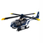 MOC-173104 Gendarmerie Helicopter EC135 Building Block Toy Model Gift Ornament
