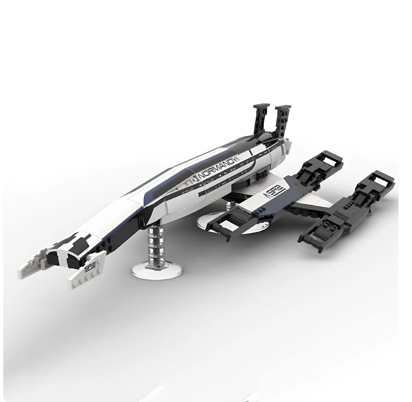MOC-173738 assembled building block Star Wars SSV Normandy SR2 educational toy model