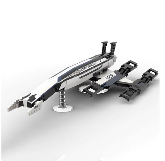 MOC-173738 assembled building block Star Wars SSV Normandy SR2 educational toy model