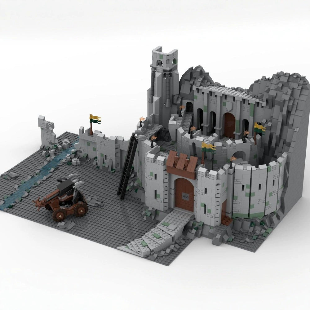 MOC-175405 The Hobbit Lord of the Rings Herm Canyon building block model toy ornaments