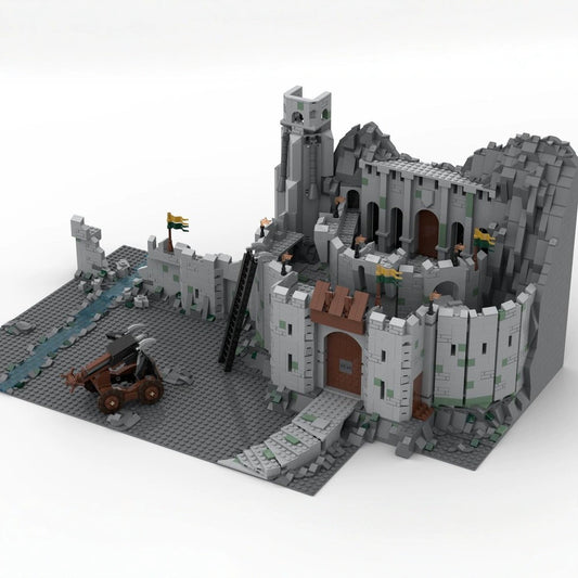 MOC-175405 The Hobbit Lord of the Rings Herm Canyon building block model toy ornaments