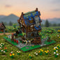 MOC-176853 Medieval blacksmith displays street view building blocks educational toy boy ornaments