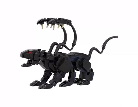 MOC-177934 Transformation Beast Dragon and Dungeon Monster Creative Assembled Building Block Puzzle Model