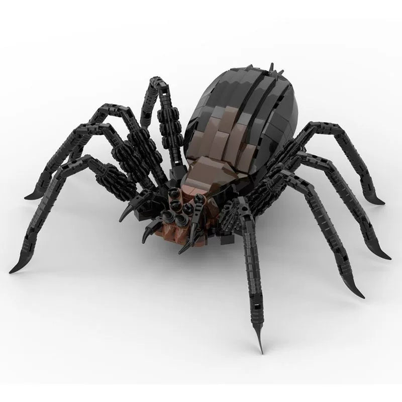 MOC-177990 Spider monster model ornament toy Halloween building blocks