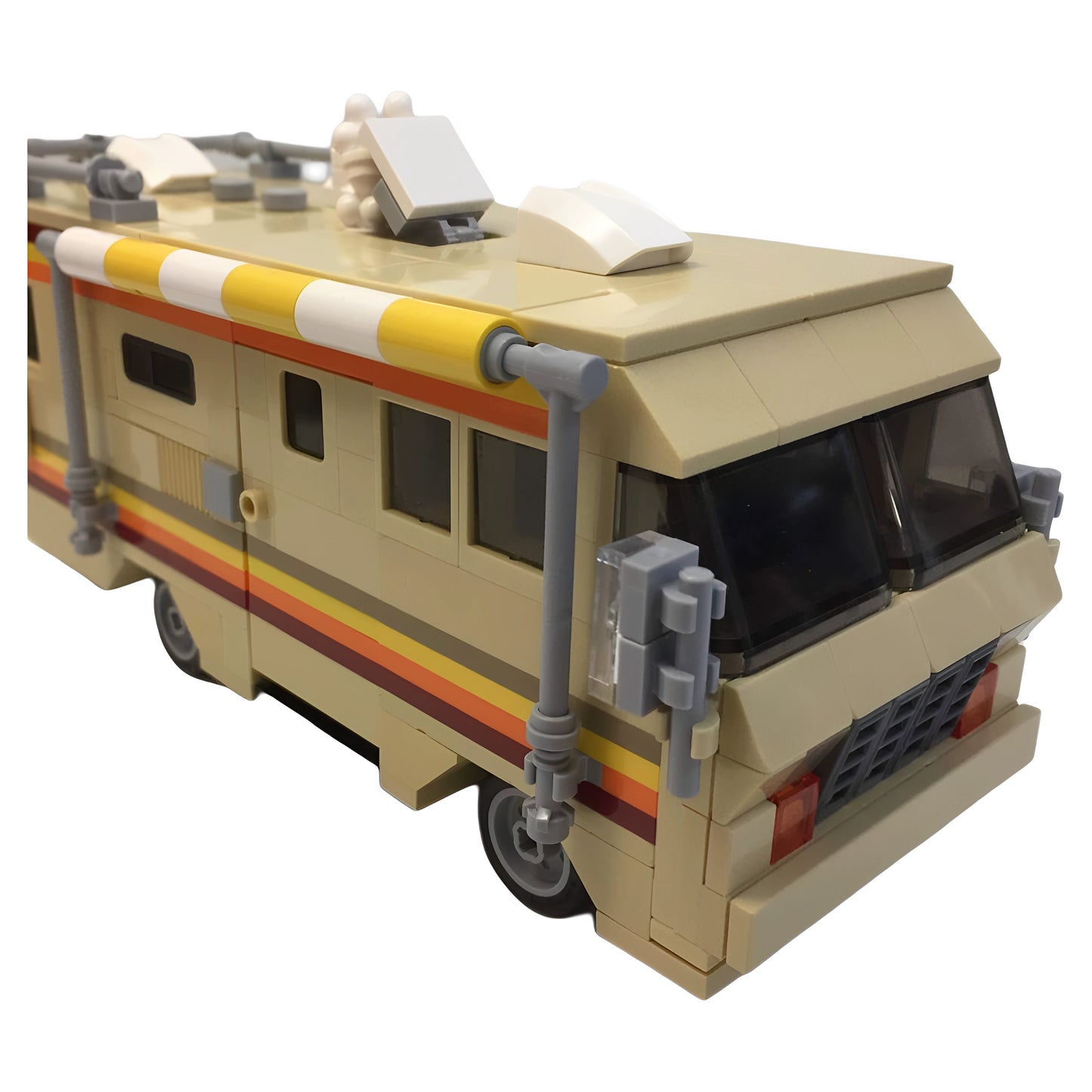 MOC-17836 Breaking Bad RV Crystal Ship Building Blocks Toy Model Gift Ornament
