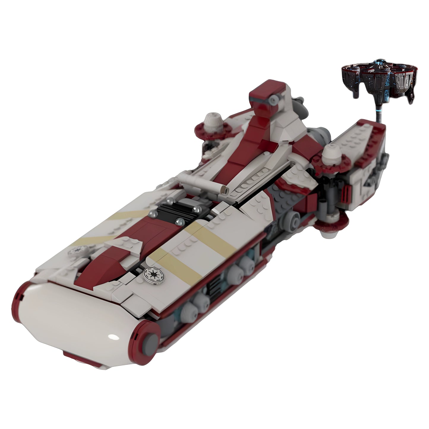 MOC-178810 Republic Pelta Medical Frigate Building Blocks Toy Gift Ornament