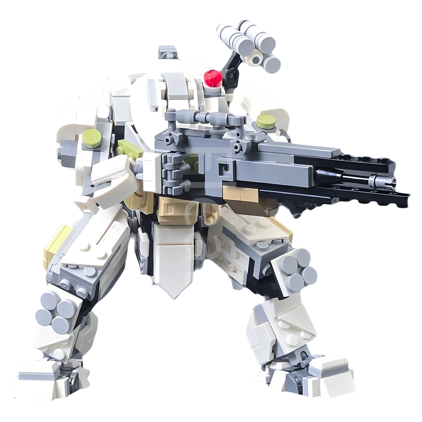 MOC-179271 Titanfall Ogre Mecha game building blocks toy model ornaments