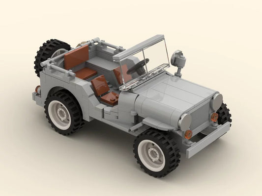 MOC-179693 Assembled building blocks puzzle jeep convertible toy model gift ornaments