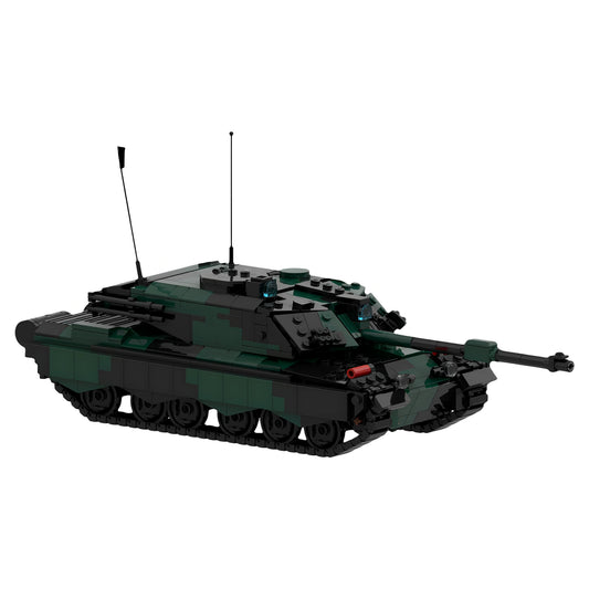 MOC-179830 Military Series Challenger Tank Building Blocks Educational Toys Model Ornaments