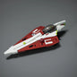 MOC-183825 Starfighter Spaceship Building Blocks Educational Toy Model Gift Ornament