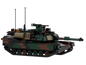 MOC-184373M1A2 Abrams forest tank building block puzzle model ornaments
