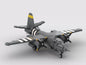 MOC-185382 puzzle aircraft assembled building blocks fighter model toy ornaments series
