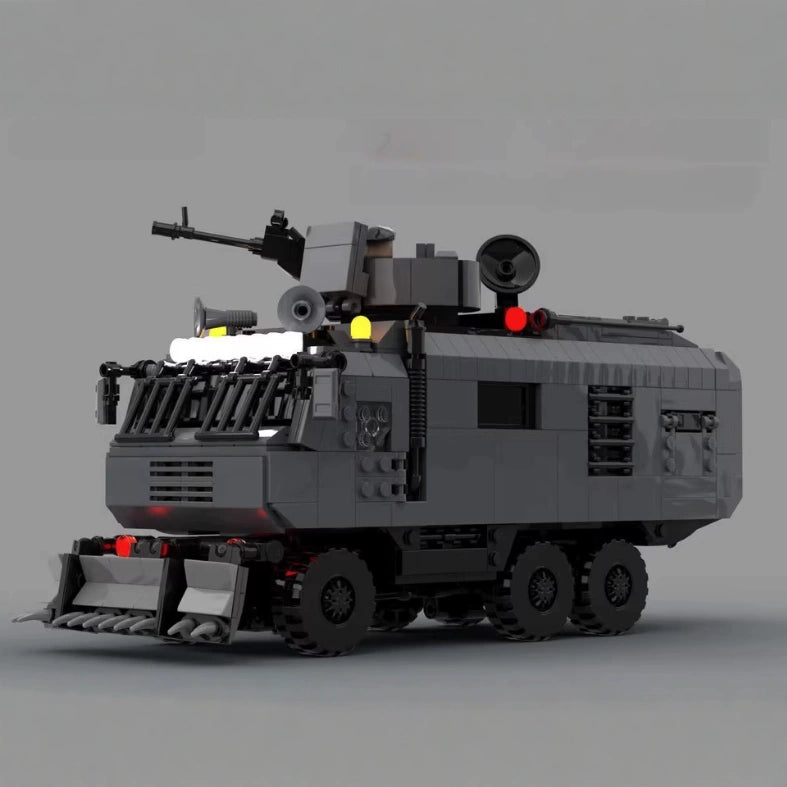 MOC-185800 Doomsday Armored RV Building Blocks Educational Toy Model Gift Ornament
