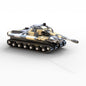 MOC-189184 heavy tank Soviet experimental camouflage military assembled building block model