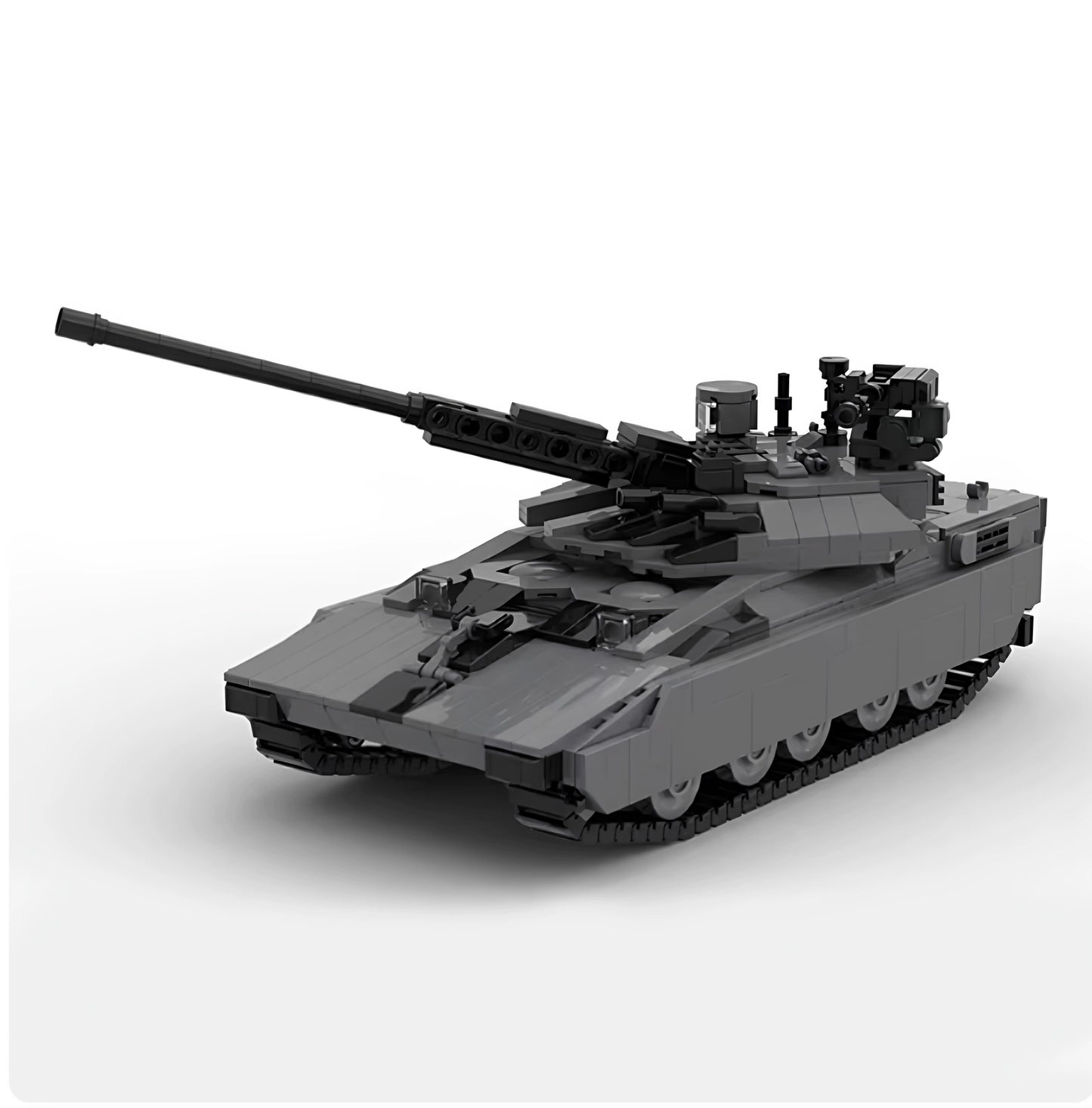 MOC-192688 building block combat armored vehicle HSTVL light tank educational toy model