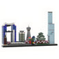 MOC-192853 Osaka Skyline Street View Building Blocks Toy Model Gift Ornament