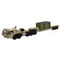 MOC-194902 dark gray carriage Oshkosh 10x10 car building blocks toy ornaments